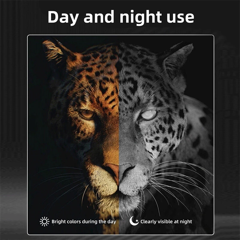 (image for) IPRee Head Mounted Night Vision Goggles 3D VR Digital Infrared Night Vision Binoculars 8064x3024 Photo & 3840x1080 Video Resolutions 150m Night Vision